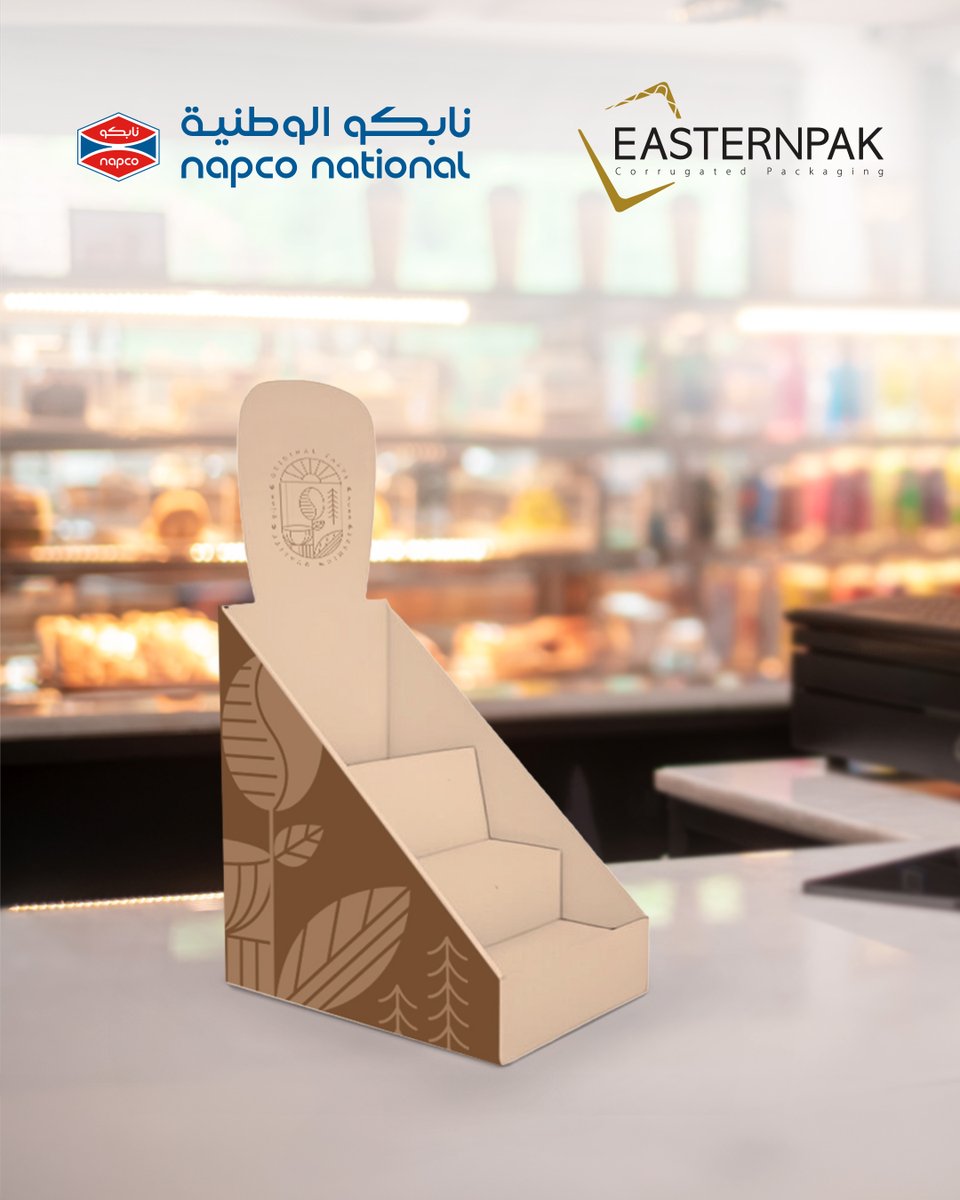 NapcoNational's tweet image. Your products deserve to stand out! Our #PromotionalPackaging &amp;amp; #DisplayPackaging from #EasternPak enhance visibility, attract customers &amp;amp; boost sales with custom, high-quality designs.
📞 +966 13 829 5700 | info@easternpak.com
#NapcoNational