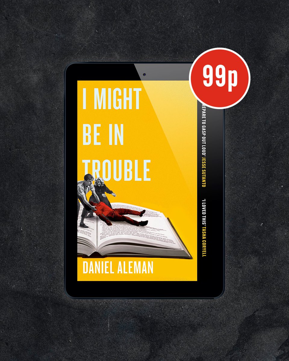 Orion Ebook Deals (@oriondeals) on Twitter photo David's writing career? Dying.
And his hot new date? Dead in his bed.
Heartfelt, hilarious and meta, <a href="/Dan_Aleman/">Daniel Aleman</a>'s #IMightBeInTrouble is the perfect summer read.
Just 99p for a very limited time! brnw.ch/21wUZEf David's writing career? Dying.
And his hot new date? Dead in his bed.
Heartfelt, hilarious and meta, <a href="/Dan_Aleman/">Daniel Aleman</a>'s #IMightBeInTrouble is the perfect summer read.
Just 99p for a very limited time! brnw.ch/21wUZEf