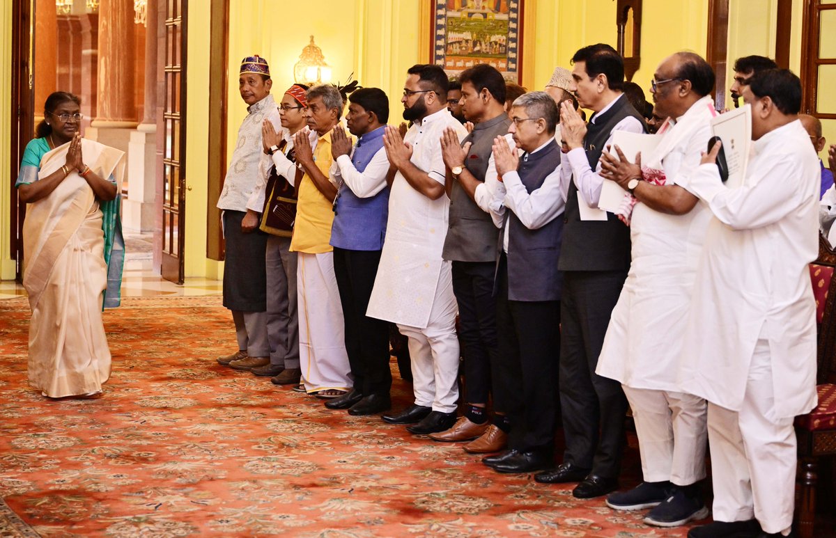 President of India tweet media