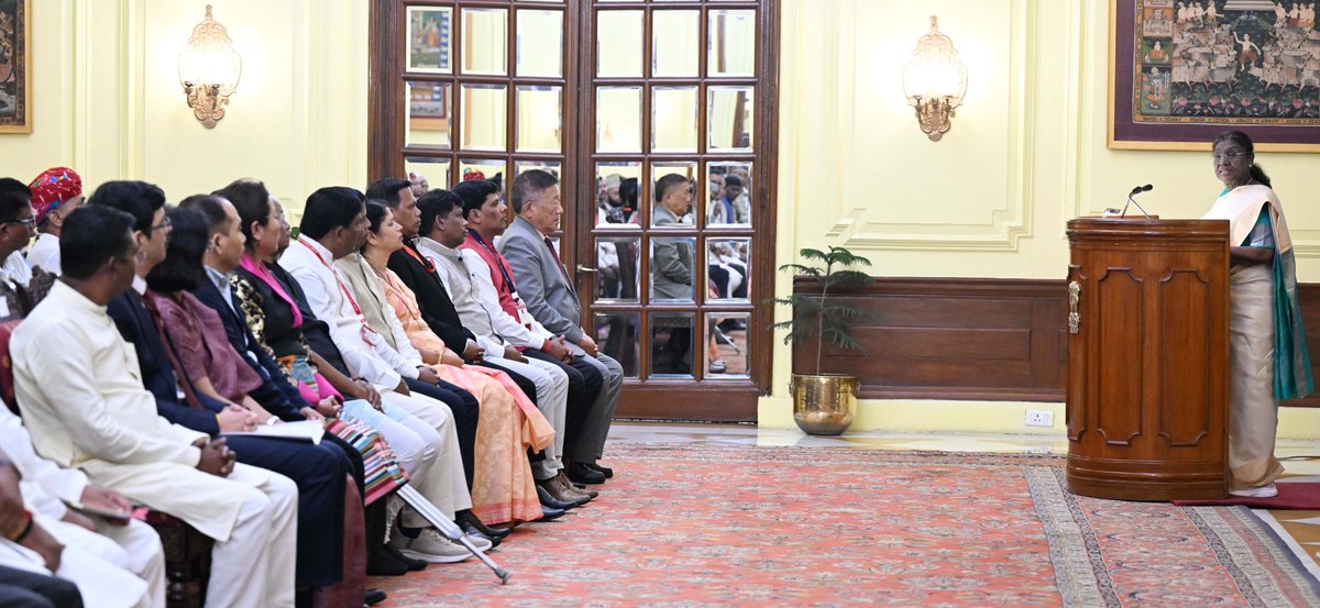 President of India tweet media