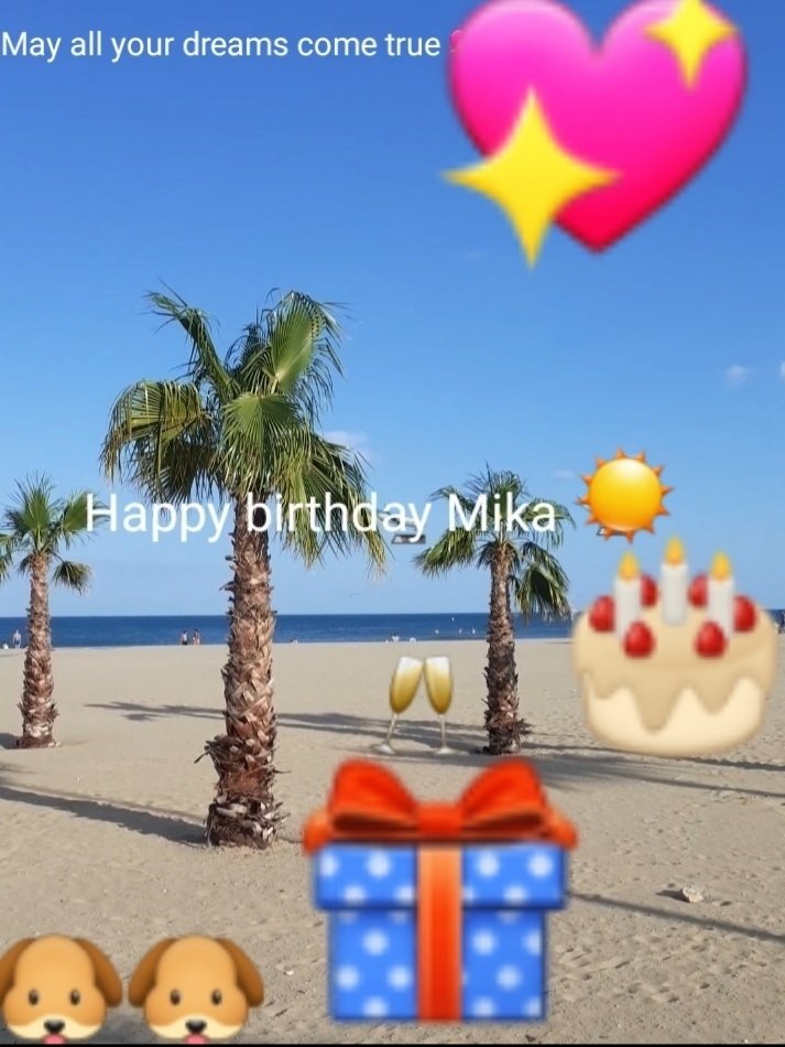 crazyaboutmika's tweet photo. #happybirthdaymika
🎁🎁🎁🎁🍾🥂we love you 💖💖💖💖🎉🎉🎉🎉😘😘😘😘😘 https://t.co/OtzlgT9A2m