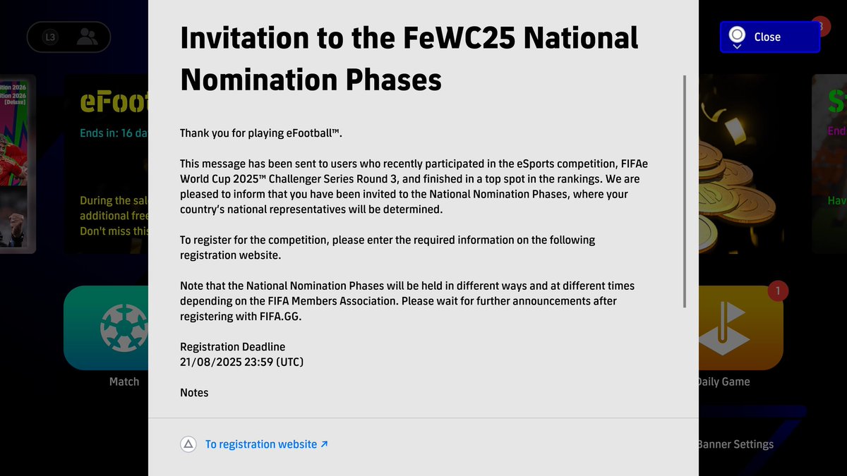 Rock n' Roll. #eFootball2026 <a href="/FPFeSPORTS/">FPF eSPORTS</a> <a href="/FIFAe/">FIFAe</a>