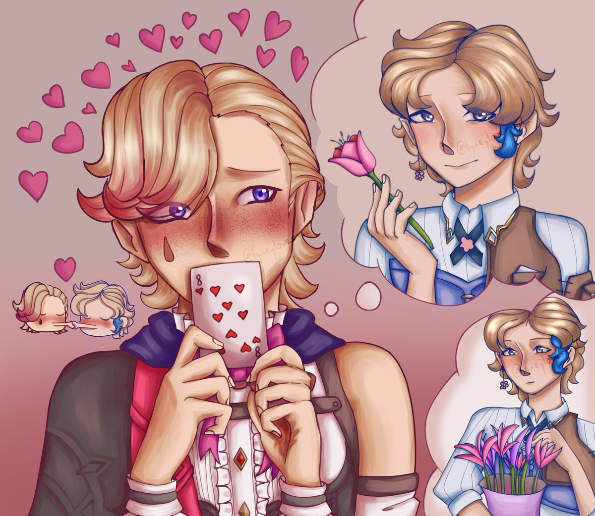 scaraney's tweet photo. ✧ it's their two year anniversary... everyone cheer!! #yumetwt #seraney https://t.co/YTuam6RxGg