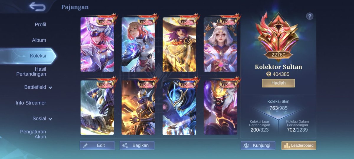 oninooaas's tweet photo. Jual Akun Pribadi : World Rank Skin
Guarantee 1jt%, Skin 768, Kristal Merah 160, Emblem Max.

Open Harga : 15JT Nego masuk akal. 

COD : Area Cibubur, Gunungaputri, Sentul.

REKBER : ONLY JULIE SEAN YA! SEKALI LAGI JULIE SEAN AJA YANG REAL! 

Tele : @Oninoo
Thanks.
#zonauang https://t.co/l8EvTxYQEY