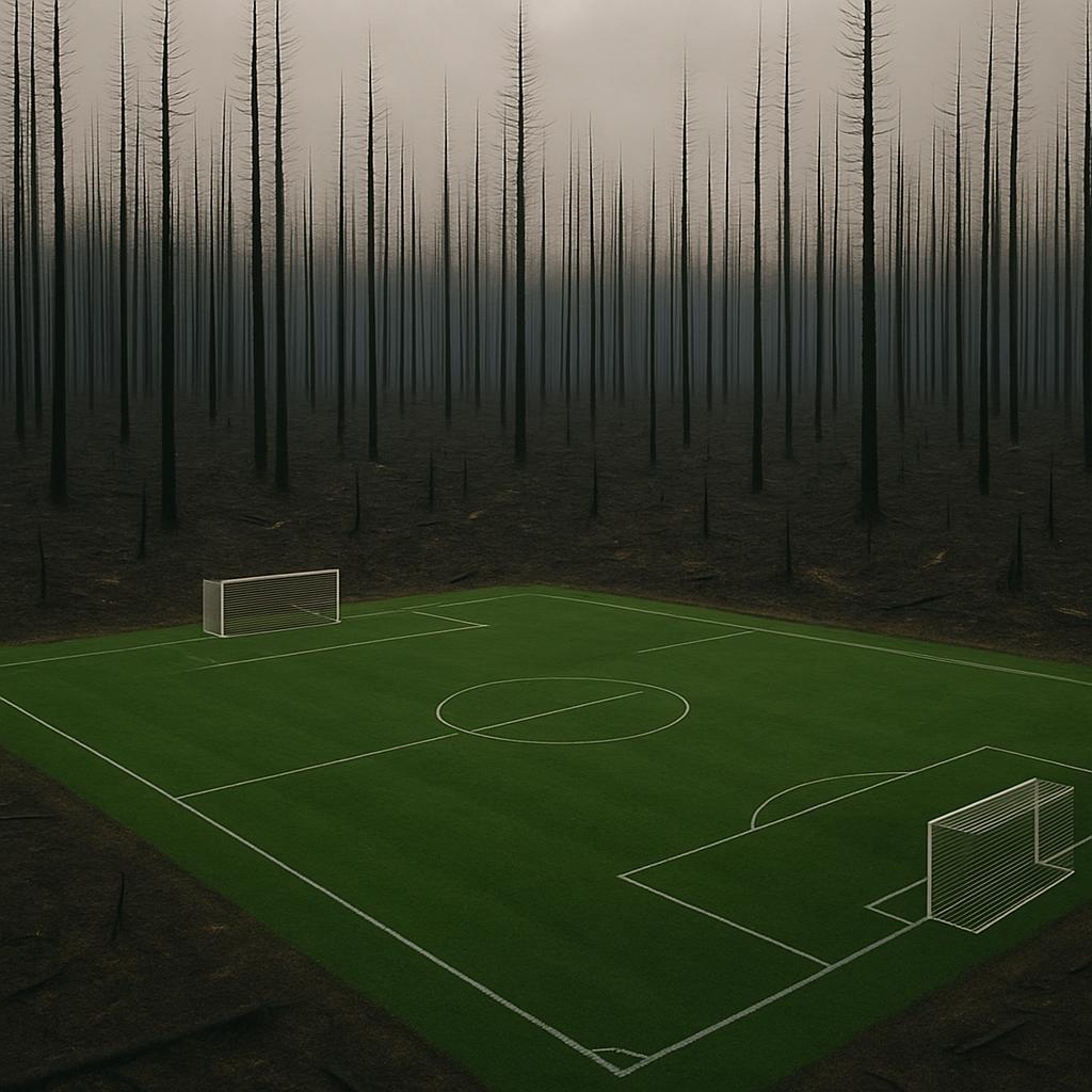 ⚽ Bu yıl çıkan büyük yangınlarda tam 90.000 futbol sahası büyüklüğünde alan yok oldu.