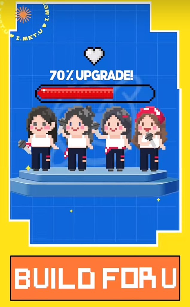 imetuHQ's tweet photo. [Build For U] — Level 7: Make your MV

Join us for the seventh broadcast of Build For U!

🔗 https://t.co/r6KJhzt3tD

#IMETU #아이멧유
#BuildForU @official_IMETU https://t.co/P9AQGhXxCq