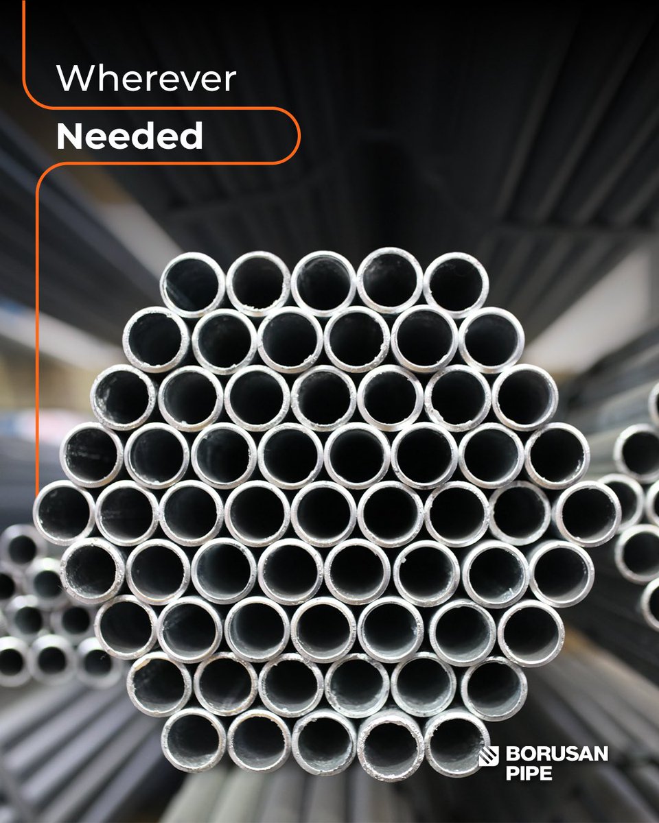 Water, natural gas, heating, fire safety, or industrial systems... We manufacture pipes that resist pressure, time, and tough conditions. ​Wherever it’s needed, we provide safe and durable solutions that keep things running. 

#BorusanPipe