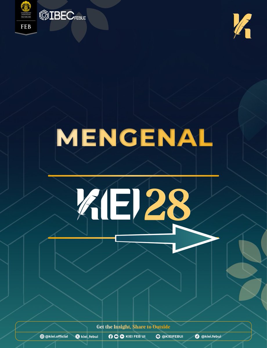 kiei_febui's tweet photo. [ MENGENAL KIEI 28 ]

Assalamualaikum, Sightians! 👋🏻

Sudah siap untuk mengenal Kuliah Intensif Ekonomi Islam secara lebih dekat? https://t.co/waLPbz6tXG
