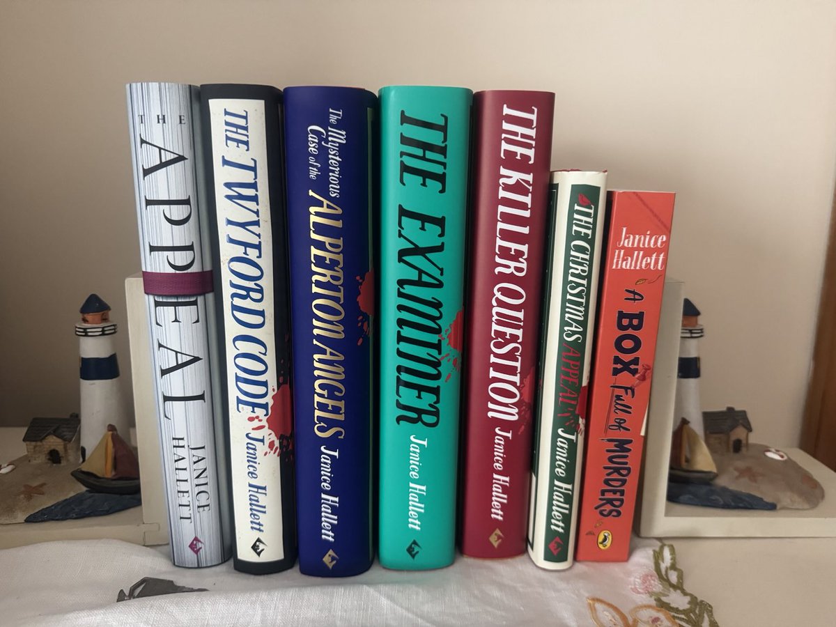 I only get to see my first editions all together like this at my mother-in-law’s ❤️😎