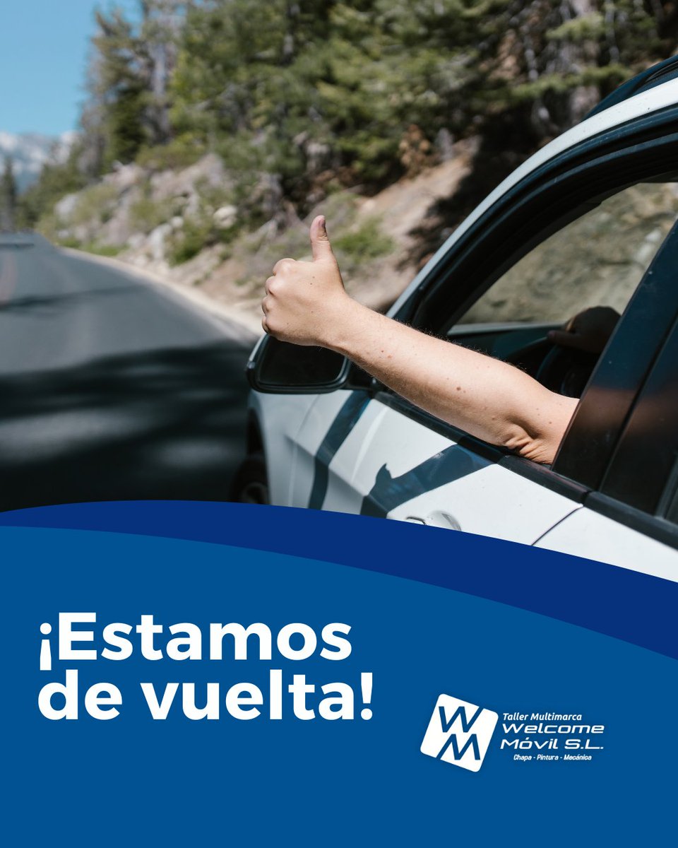 🚀 Después de unos días de descanso, el equipo de Taller Welcome Móvil ha vuelto con las pilas más cargadas que nunca

¡Te esperamos con la mejor energía y la misma dedicación de siempre! 💪

📍 Av. Santa Clara de Cuba, 4. Nave 3
📞 660 722 384 | 954 515 580 
#TallerWelcomeMovil