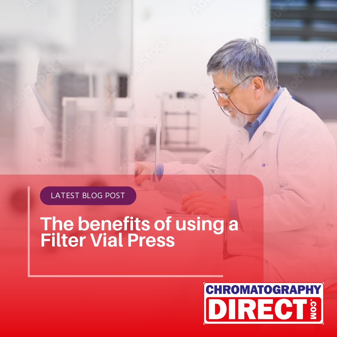 ChromDirect's tweet image. Discover the benefits of a filter vial press—improved consistency, faster workflow, and better sample integrity! Read our latest blog: bit.ly/3HBwm2O #LabEfficiency #SamplePrep #ChromatographyDirect
