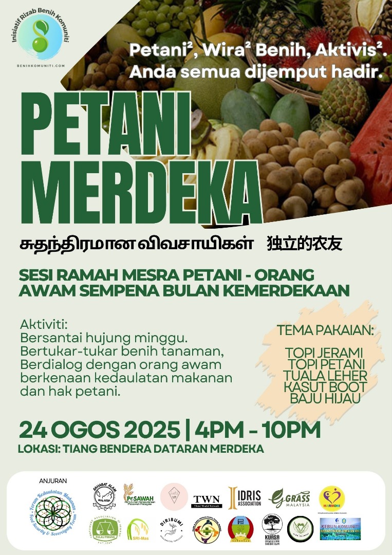 Malaysian Agroecology Society (SRI-Mas) tweet media