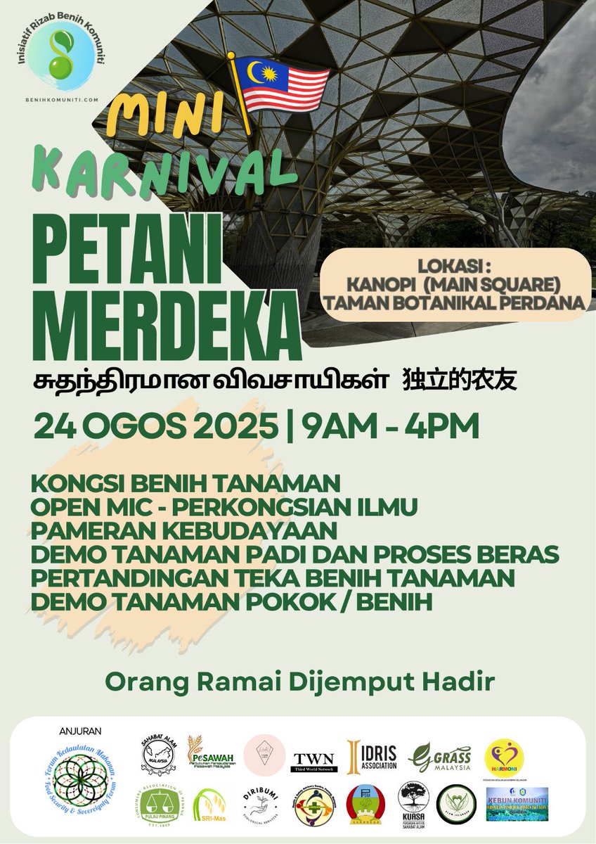 Malaysian Agroecology Society (SRI-Mas) tweet media
