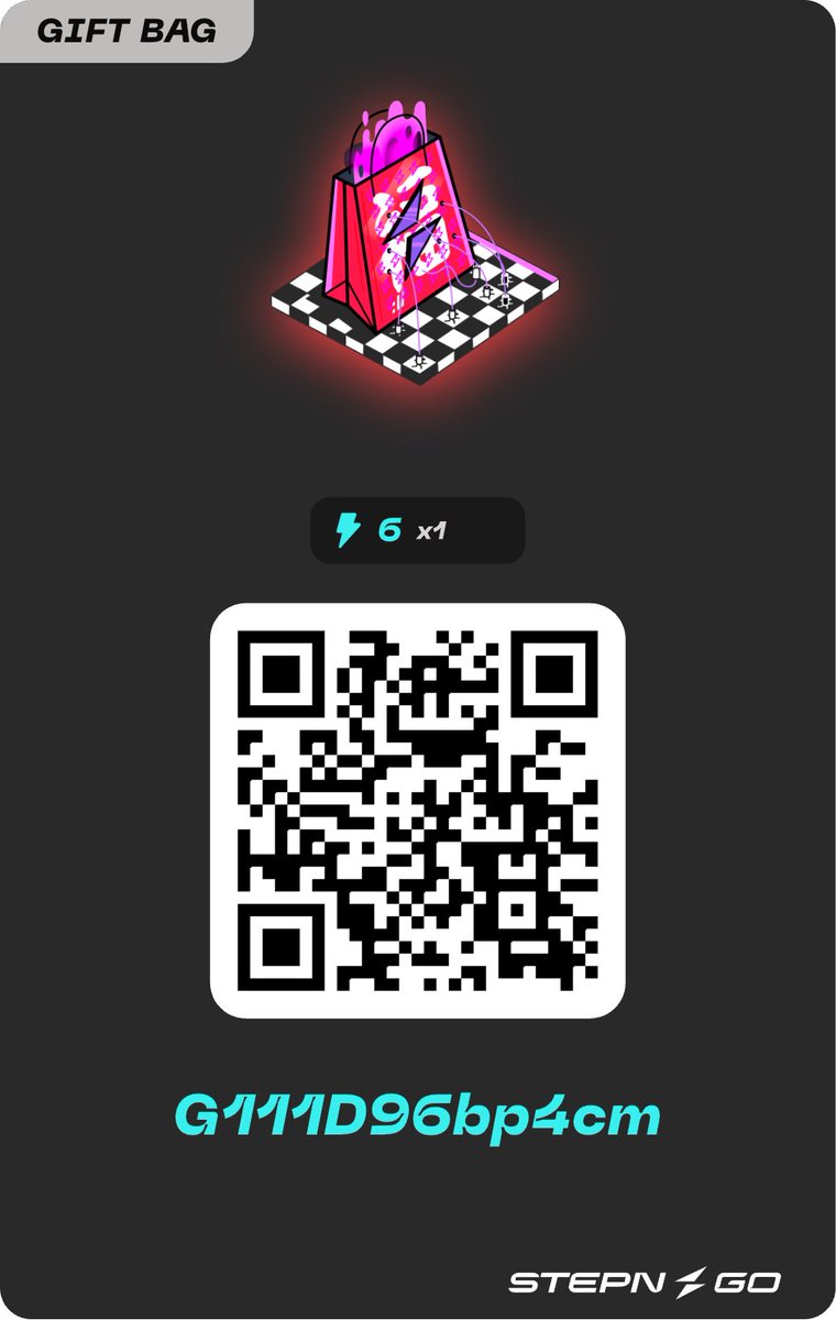 sanchan_0303's tweet image. STEPN GOギフトバックコードです😃
無料エナジーとトライアルスニーカーをゲットしてGGTトークンを獲得しましょう😃

Here is a STEPN GO Gift Bag code😃
Get free energy and trial sneaker, and earn GGT token😃

コード
↓↓↓
G111D96bp4cm

#STEPNGO
#GiftBagcode
#ギフトバックコード