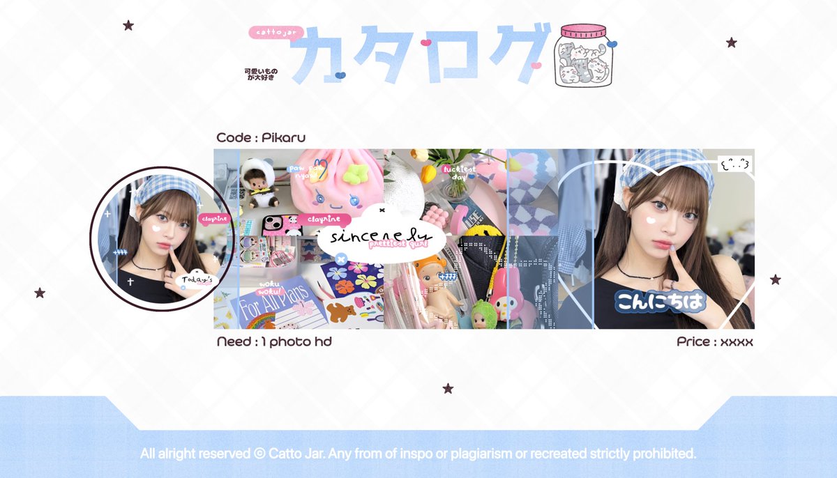 urgenciy's tweet photo. Help repost, please? Arigatou🐈🌟🎀

Hawoo! Akhirnya clay mengeluarkan anak layout baru edisi moodboard🤟🏼 boleh tolong bantu opsek? Let me know kalau ada kesamaan dengan BA lain ia💗 aku juga optip layout scroll down🫶🏼

#zonauang 🐈🫙 https://t.co/RykHUsxI2G