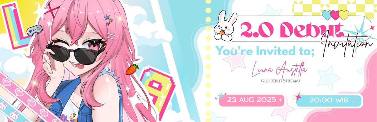 ⋆. 𐙚 ̊  Re-Debut Stream Invitation

What’s up, folks?! Liu’s redebut is happening! hope you can make it!
(*´˘`*)♡

📅: 23 Agustus 2025 | 20.00 WIB
⤷youtube.com/live/waxtUokFD…

Any message or hope? ♡
⤷bit.ly/4lD8KJf

Thanks for tuning in! Catch you later!★