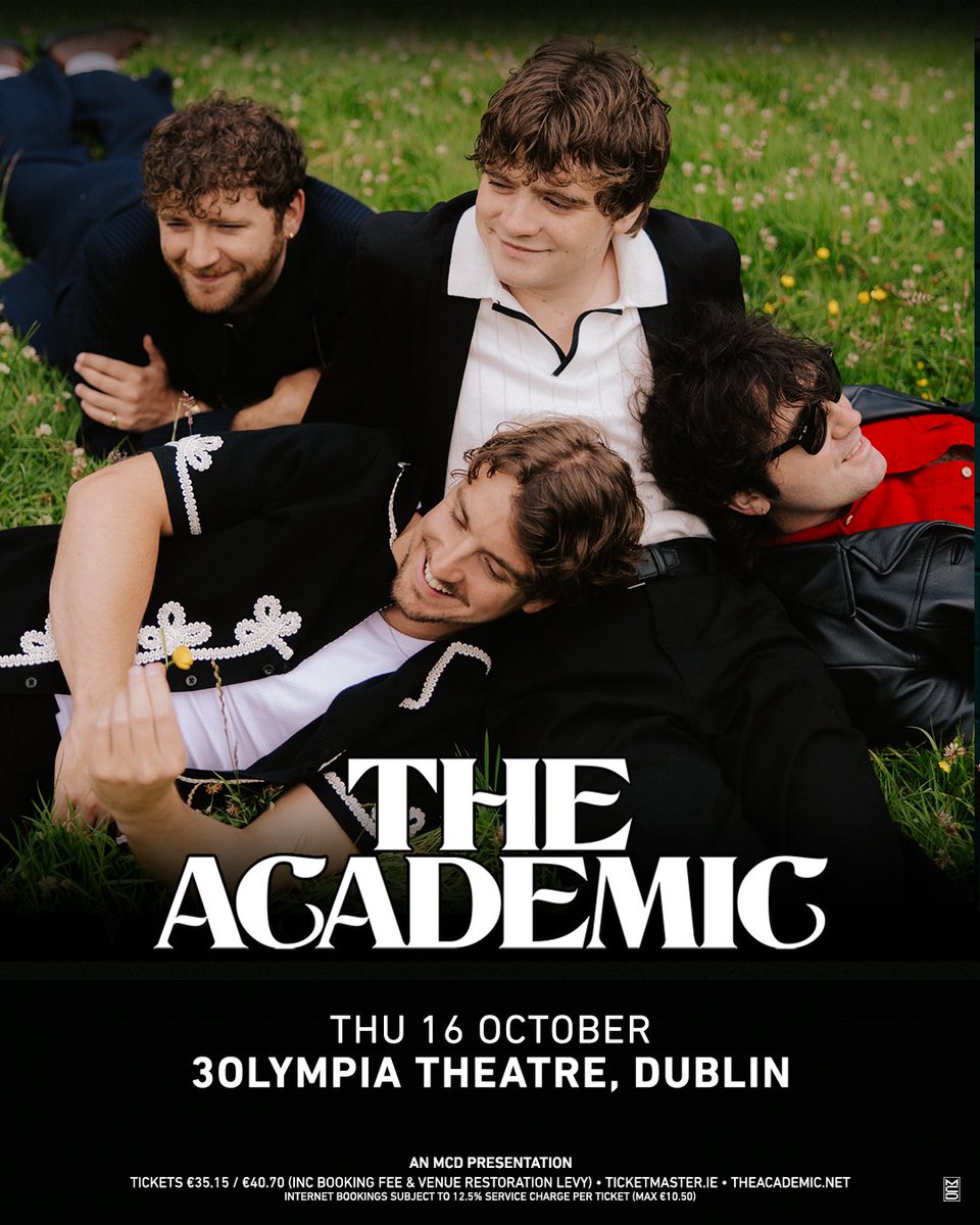 Dublin, we couldn’t forget about you.

It’s been way too long, but we’re finally returning to the Olympia Theatre on October 16th. This one is going to be special. 🖤

Presale tickets go live tomorrow morning at 10am — sign up now through the link in our bio for access!