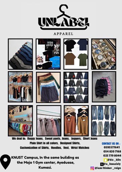 lambonsolomon2's tweet photo. Good morning Abusuafo
Another new week is here
Come grab your goods from us at a sexy rate and we offer nationwide🇬🇭 delivery 🚚 
Just DM @a_kwasisly for prices.

Loc; Kumasi – Ayeduase, right behind Mojo One Gym.
📞contact the numbers on the flyer &amp; thank me later  👍 https://t.co/aCAf7by4Sz