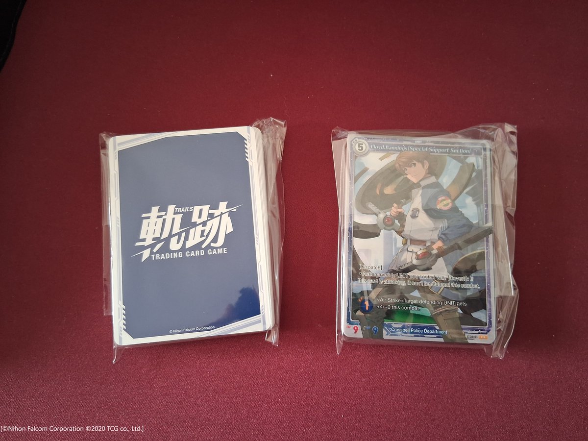 Vlairtweet's tweet photo. Une autre de mes passions c'est les TCGs. Alors quand une de mes licences favorites sort le sien en occident, je devais tenter un truc !
Merci @TCGCOLTD pour les demo decks, on découvre les cartes TCG TRAILS à 18H30 en stream !
#PlayTrails #TrailsTCG
Collaboration commerciale https://t.co/ekokAh4440