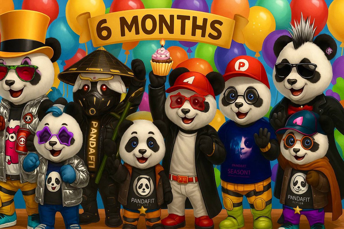 🎉 August 19 — PandaFiT Birthday! 
We are turning 6 months old, and we’re celebrating it together with you! ✨

🎁 On this day, every player from LVL 6 with a verified wallet will receive free tickets to try their luck and pull new VIP attributes from the boxes:
 • 6–7 LVL → 1