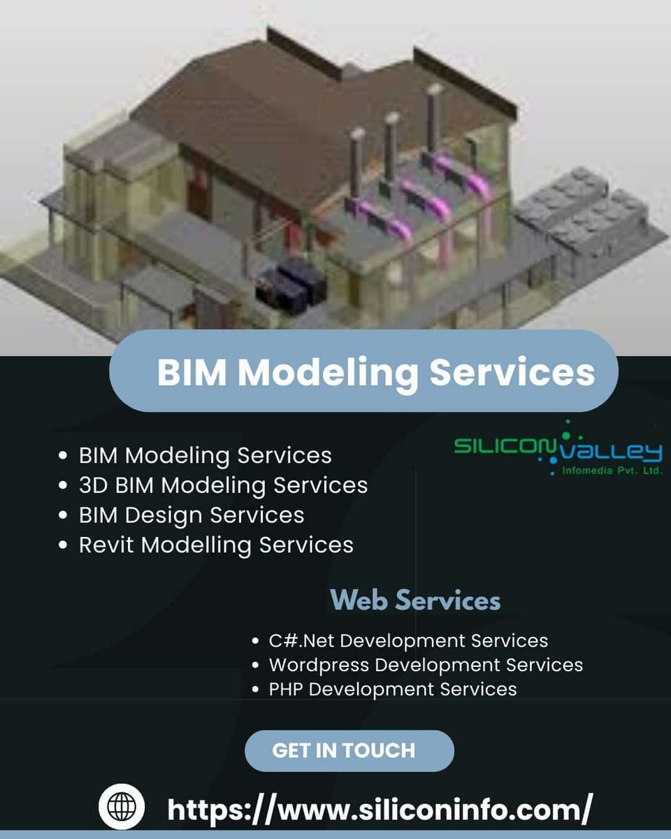 silicon_ltd's tweet image. Silicon Valley offers expert BIM Modeling Services worldwide with accuracy and innovation. 🌍 We also specialize in C#.Net, PHP &amp;amp; Web Development, along with 3D BIM Modeling and BIM Design Services for smarter, data-driven projects. 🚀#bimmodelingservices

siliconinfo.com/cad-outsourcin…