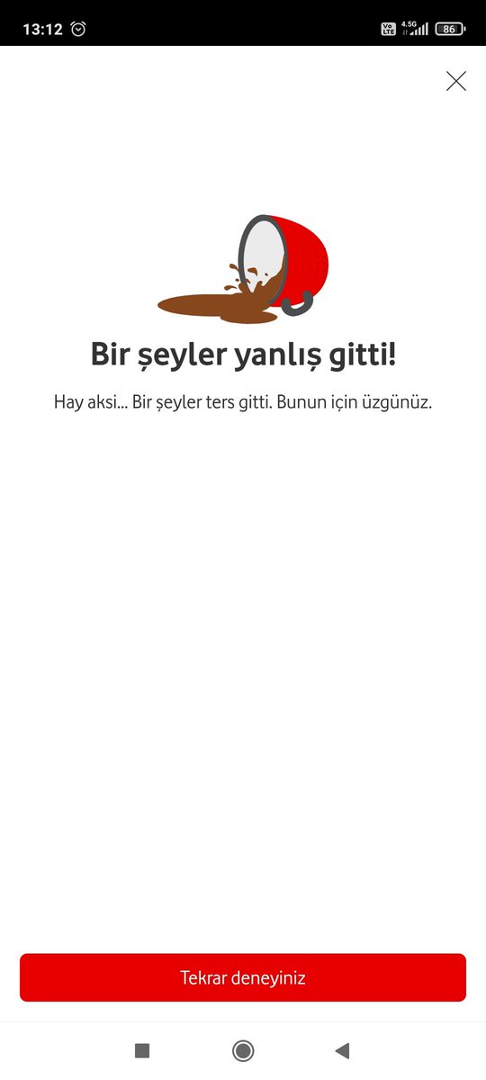 akrep4731's tweet photo. @VodafoneTR  
@VFreeZone 
@VodafoneMedya 
@VodafoneDestek 

Hediye çarkını çevirdikçe bu hatayı alıyorum ve premium üyeyim. Daha ilk hakkımda her seferinde bu sorun ile karşılaşıyorum ve nedense kimse yardımcı olmuyor https://t.co/xOCCwkZZ55