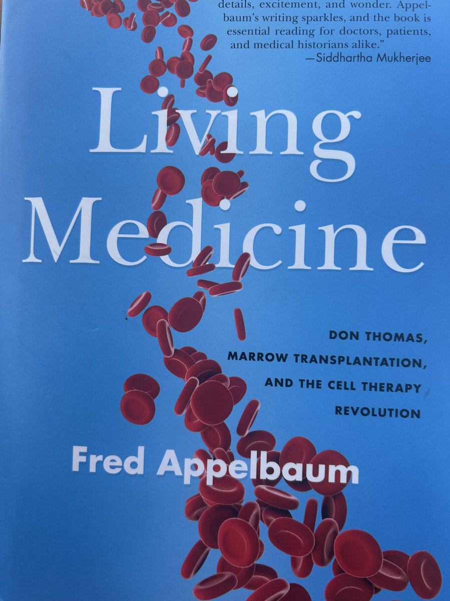 AntonioPérezMartínez (@antonioper_mar) on Twitter photo “If we want to continue to see more revolutionary therapies like marrow transplantation and those that gave evolved from it, we need continued and increased support from public funding, foundations and individual donors”Fred Appelbaum’s “Living Medicine” <a href="/fredhutch/">Fred Hutch Cancer Center</a> “If we want to continue to see more revolutionary therapies like marrow transplantation and those that gave evolved from it, we need continued and increased support from public funding, foundations and individual donors”Fred Appelbaum’s “Living Medicine” <a href="/fredhutch/">Fred Hutch Cancer Center</a>