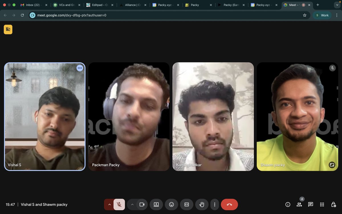 day 9 of turning travel into a full-time job;

got #packed with product insights from <a href="/vishals_11/">Vishal S</a>