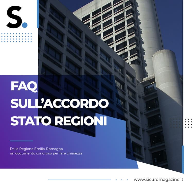 La Regione Emilia-Romagna invia al Ministero del Lavoro un documento con le #FAQ sull’Accordo Stato-Regioni.
Obiettivo: uniformità e chiarezza nella sicurezza sul lavoro.
📖 Leggi su SicuroMagazine 👉 
link.aifesformazione.it/faq-accordo-01…

#SicurezzaLavoro #FAQ #Formazione