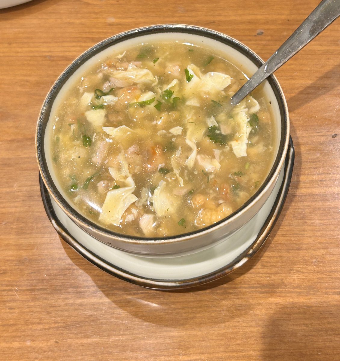 prodchika's tweet photo. Had chicken soup today cuz i went to the doctor for my treatment
So i decided to treat myself for all the pain i have been through #yolo #btsgogo https://t.co/LOS7EmCF4d