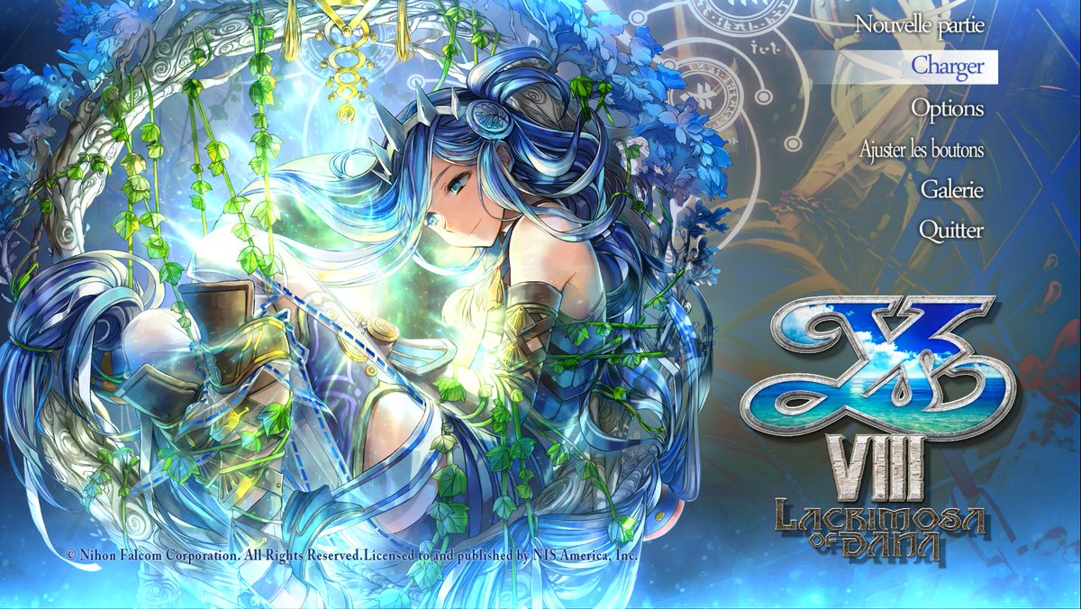 C'est parti pour commencer mon premier Ys !!