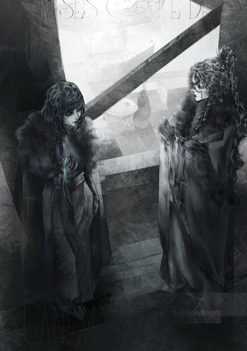 Xuanen_Art's tweet image. | #原神 #Pantalone #Yelan