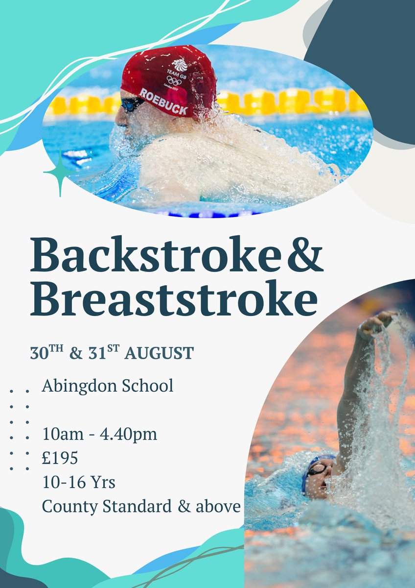 swimswiftelite's tweet image. Our final camp of the summer offers 4 pool sessions, focused on technical development with live demonstrations. 2 land training sessions to assist your training programmes and a interactive workshop each day. 

We&apos;re excited to see you there. 🤩
swimswiftelite.co.uk/swim-camps-uk/