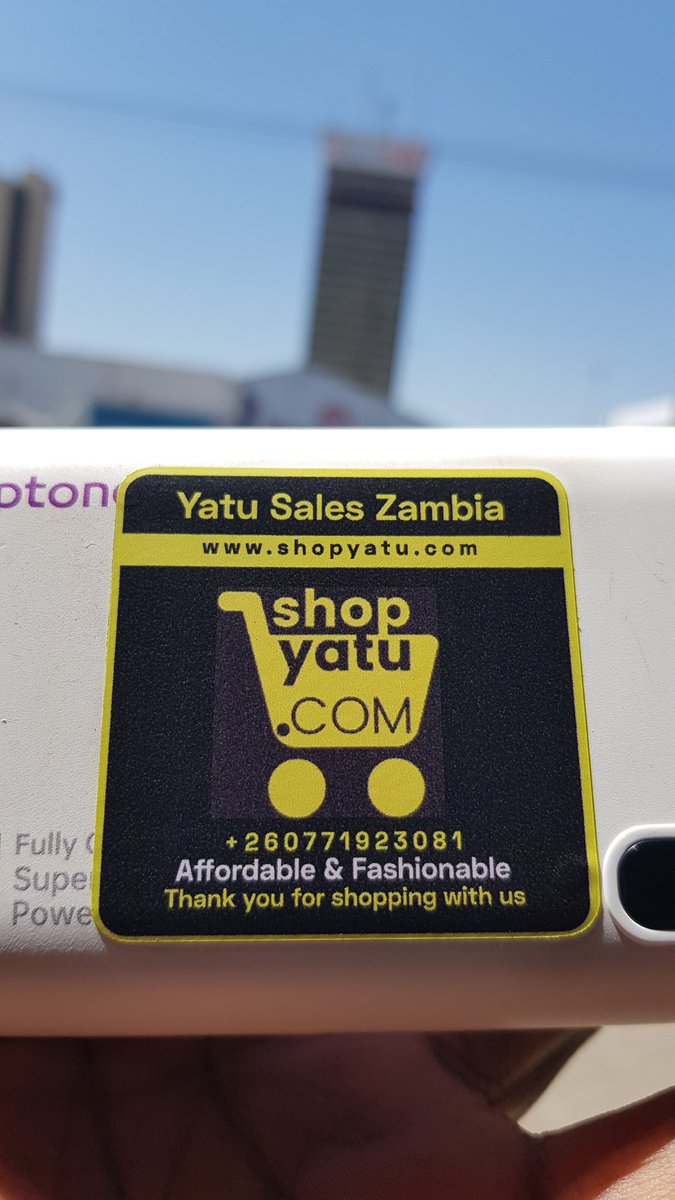 YatuSalesZM's tweet photo. Make sure your purchase has the Yatu sales seal of quality and authenticity 🙌 https://t.co/OWrF00qHBZ