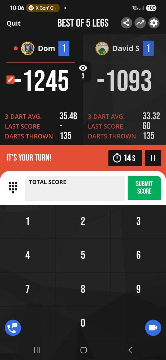 P7ckerin's tweet photo. @TargetDarts, what is going on with Darts Counter, been booted out of app 9 times during games, and now twice got back in to find this https://t.co/X2LVZb496R