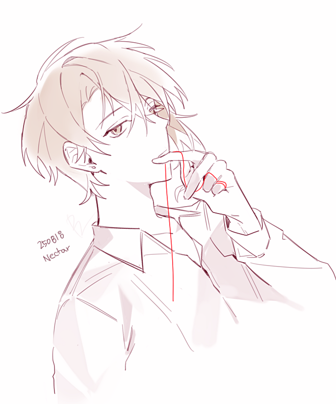 _hacodao_'s tweet image. 이건 돌발 우타와쿠 들으면서 그렸던거