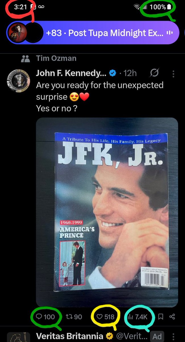 DeanDavis33's tweet image. 🐇4️⃣7️⃣ #FortySeven 
1️⃣0️⃣0️⃣ #OneHundred 
5️⃣1️⃣8️⃣ #FiveOneEight 
3️⃣2️⃣1️⃣ #ThreeTwoOne
😁 #WhatAreTheOdds 🦋