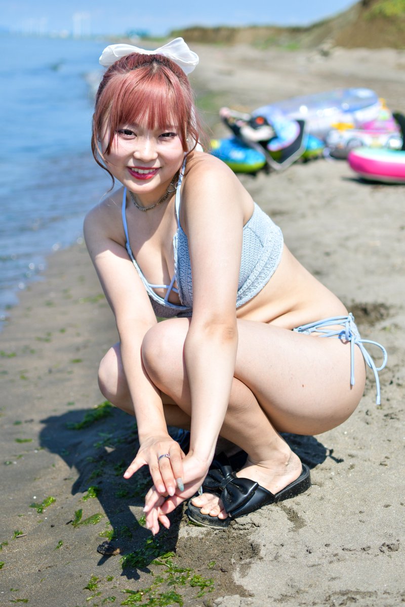 uniuniakane's tweet image. 20250727
フルーティー
せり
#ライブプロ海イベ2025 ＃フルーティー　＃fruity ＃夏も終わりそうなので急いで海イベのを #晴乃せり