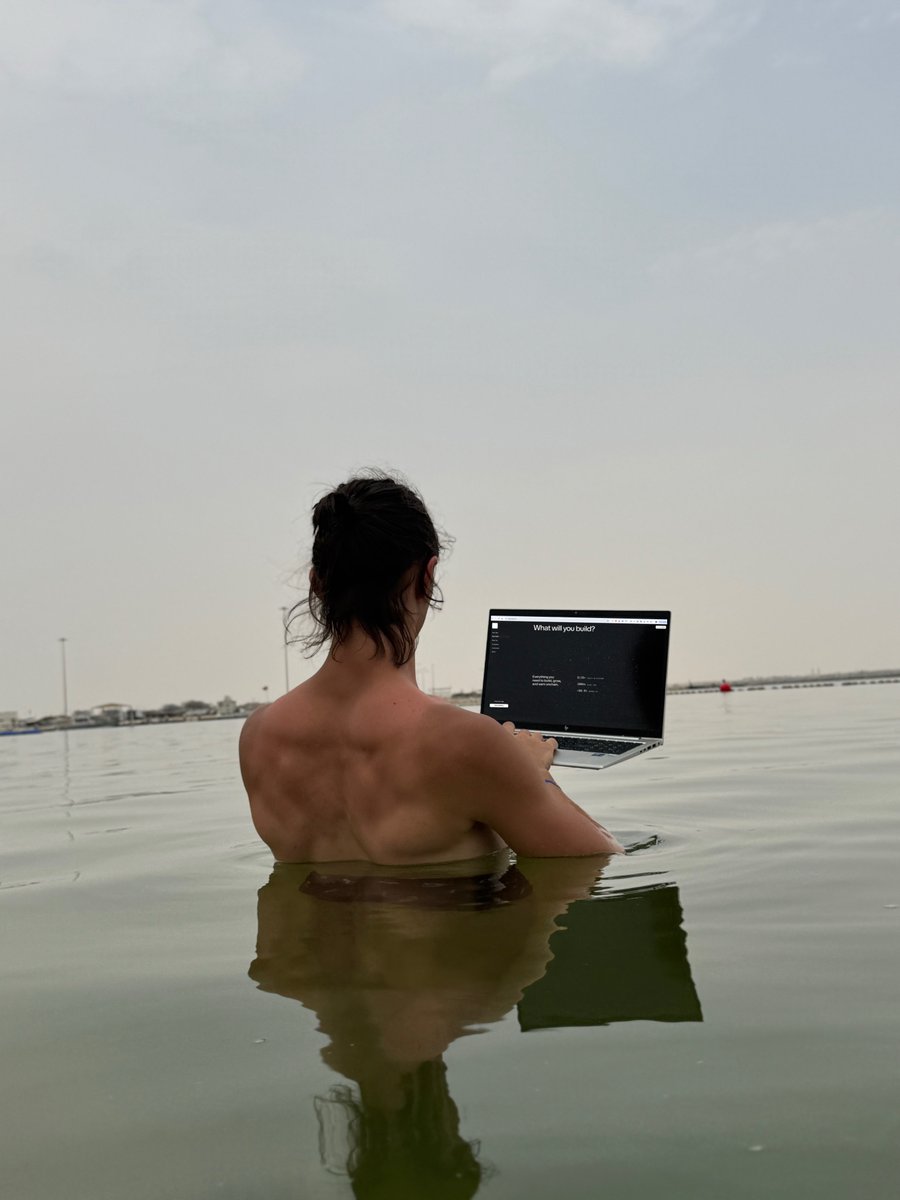 sergey1997bsu's tweet image. Sun, water, and a little @base x @virtuals_io AI agent magic 🌊✨
Just another day at the liquid office, something cooking 👀