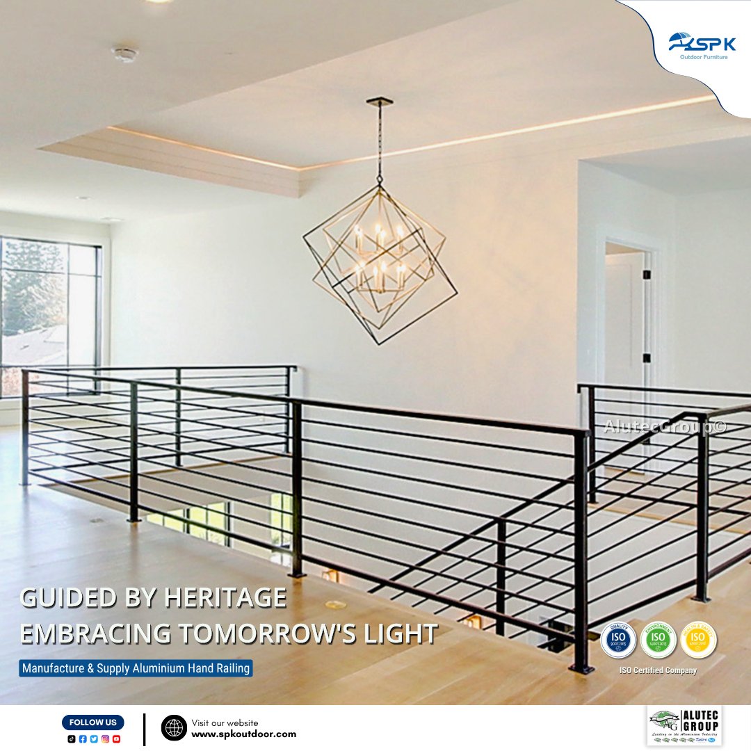 AlutecGroup's tweet image. When tradition meets technology, the result is brilliance. SPK&apos;s aluminium handrails are a shining example of &quot;Guided by Heritage, Embracing Tomorrow&apos;s Light.&quot;📱 Call 076 138 7452 or visit spkoutdoor.com to upgrade today! 🇱🇰  #Alutec #aluminumhandrails