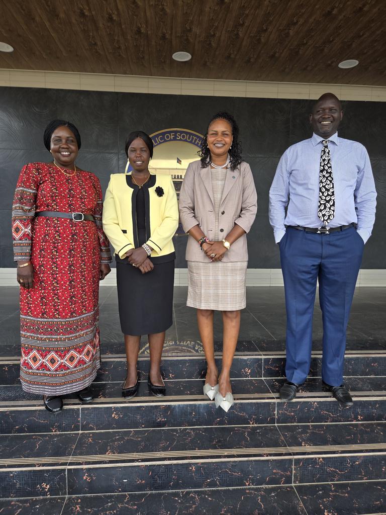 Had the honour to meet Parliamentarian members of the Committee on Environment and Forestry, introduced @EACLA, discussed the importance of legislators involvement in tackling matters climate change. The urgency of cooperation that is equitable and responsive to South Sudanese.