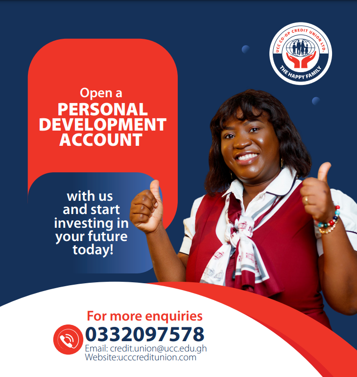 CUnion43100's tweet photo. Happy New Week! 
Your success story starts here.
 Invest in  Personal Development Account at UCC Credit Union. Your journey to financial growth begins today!
📞 0332097578 
https://t.co/lr5lfbQsys

#HappyNewWeek  
#UCCCreditUnion
 #FinancialFreedom 
#creditunion https://t.co/zETEYOakBe