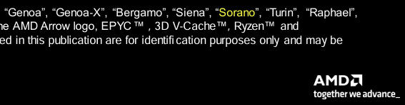 InstLatX64's tweet photo. First(?) official mention of #AMD #Sorano (the expected #EPYC 8005 #SP6 socket #Zen5-based #Siena follower):
https://t.co/39bZxuLUGE
page 25 https://t.co/60oPOg6vHK