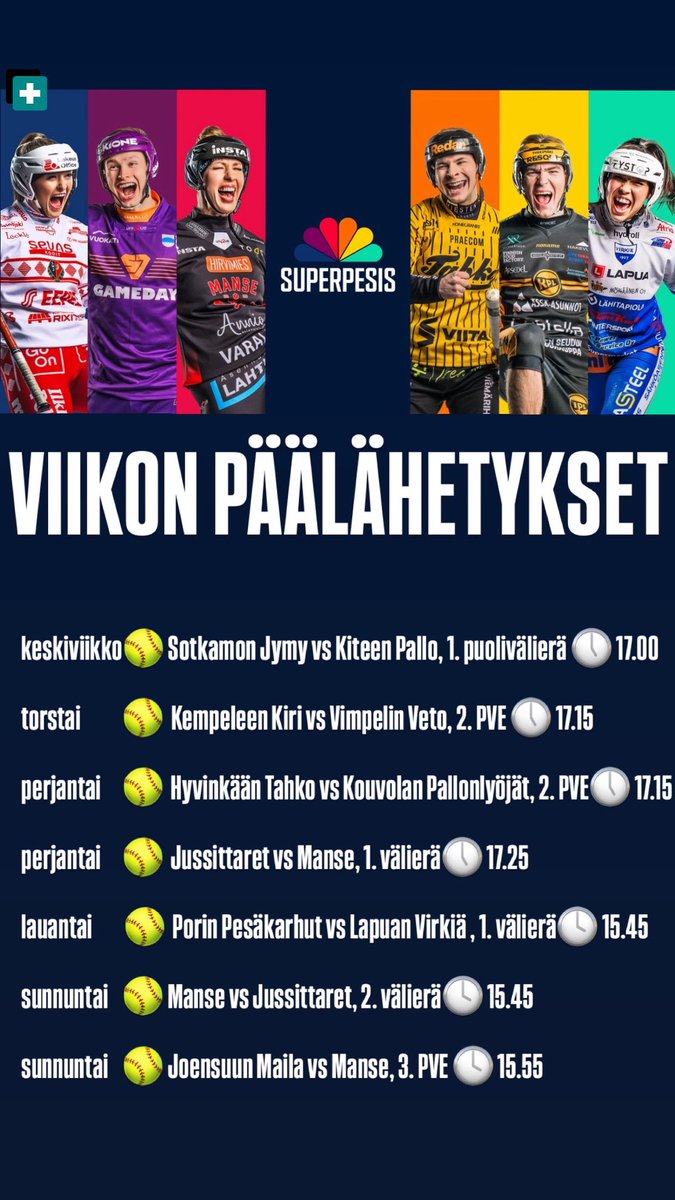 Vuoden kiireisin ja paras aika alkaa NYT!

🥎🔥