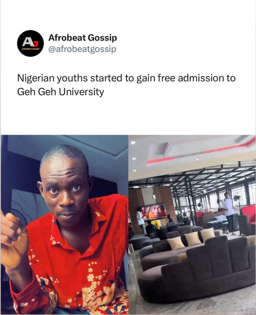 The only way to give back to Nigerians ☝️🏧