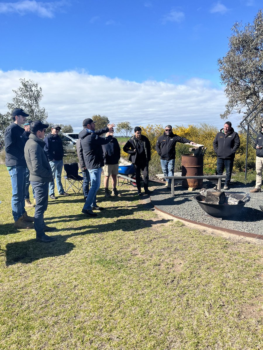 Nutrition discussions at Agro meeting today with US guest Mark Fabrizius. We got schooled. <a href="/NAS_DimNhill/">Nutrien Ag Solutions Dimboola & Nhill</a>
