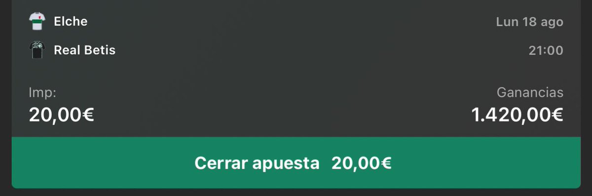RobinHoodd365's tweet photo. Hoy poco mercado pero Betis vs Elche esta juguetón🔥

50❤️ y suelto cuota @71
75❤️ y suelto cuota @111
👇🏻la suelto en el primer comentario https://t.co/gHGbDKwys0