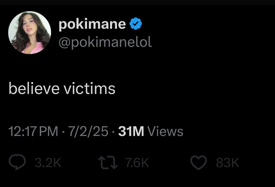 Pokimane gave me AIDS in 2024
