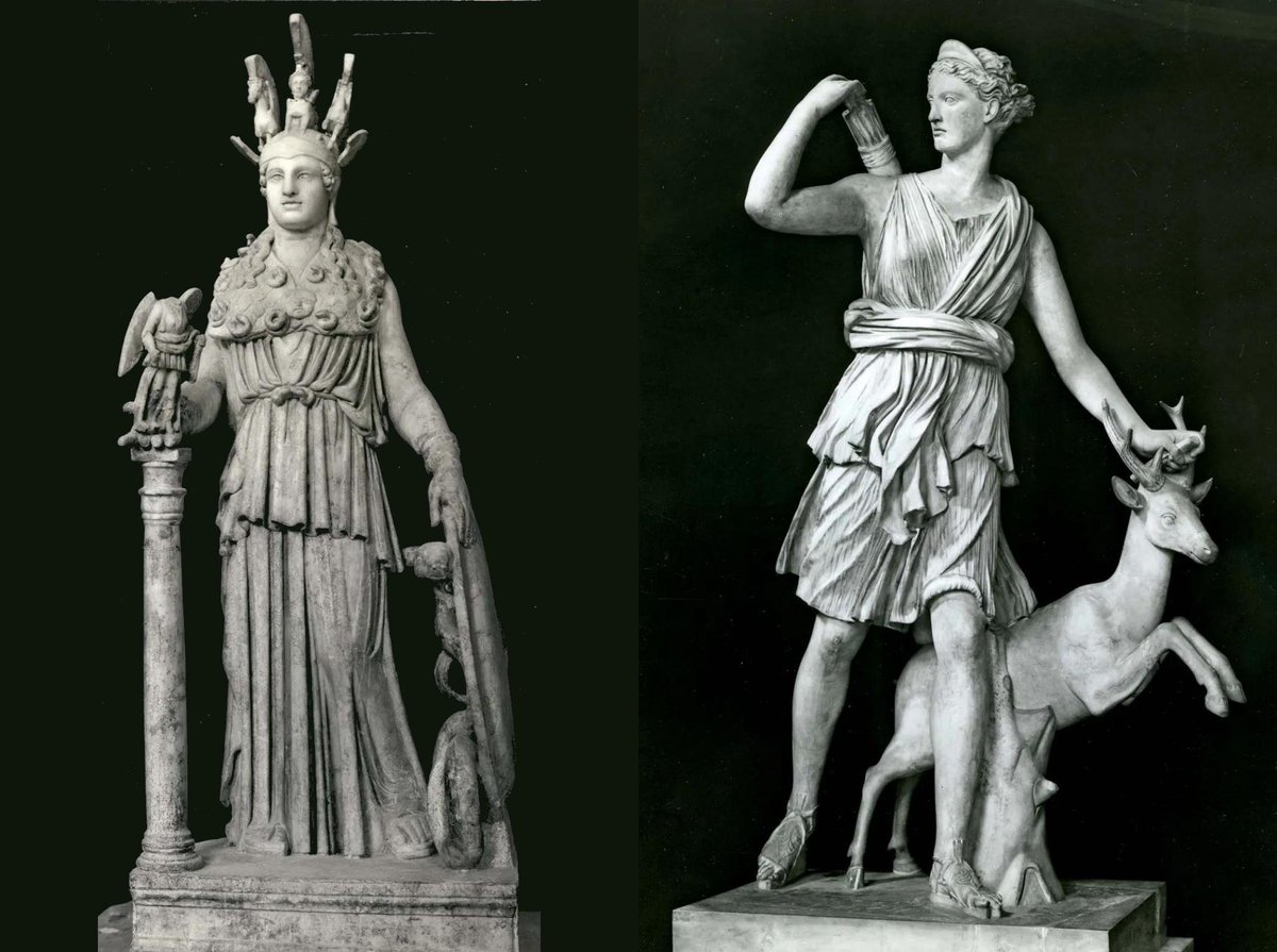 Athena and Artemis