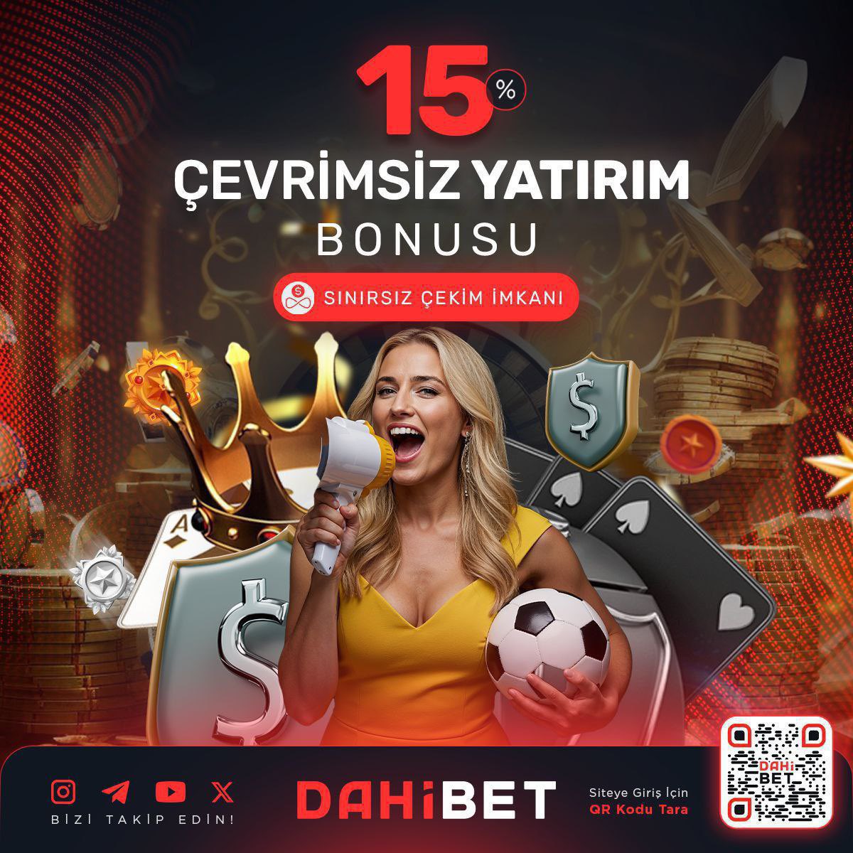 DAHİBET

GİRİŞ t.ly/dahitafodevran

Limitsiz Kazancın Tek Adresi

20.000₺ %100 Hoşgeldin Bonusu

 %15 Çevrimsiz Casino Bonusu